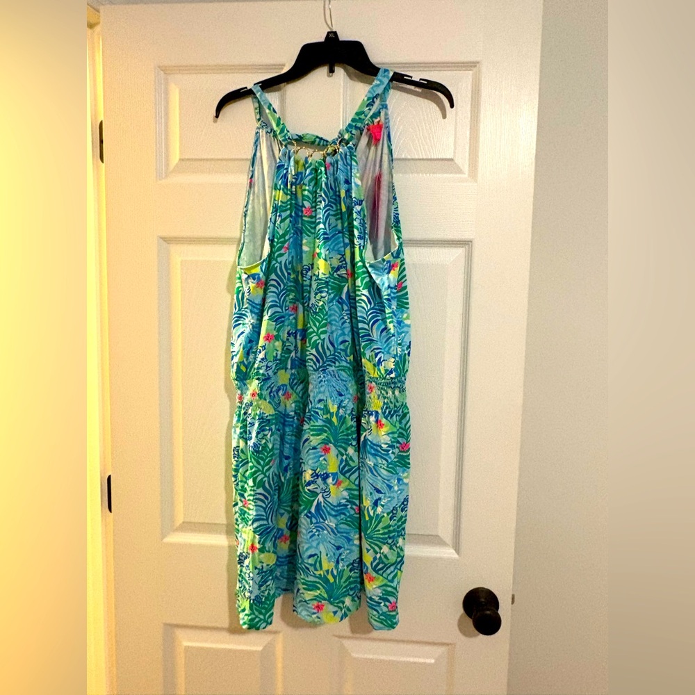 Lilly pulitzer shirelle skirted romper. Xl